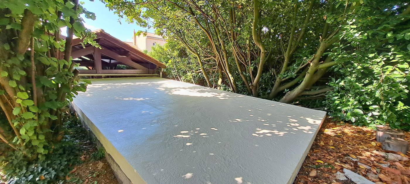 Réalisation d'une peinture sur sol à Communay — photo 1
