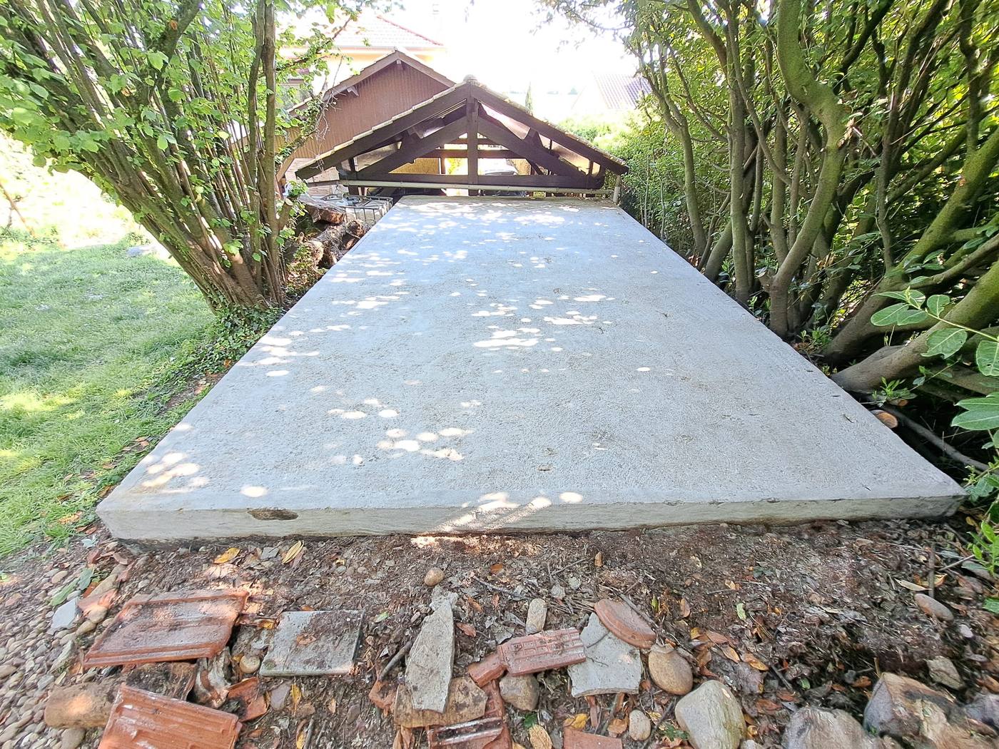 Réalisation d'une peinture sur sol à Communay — photo 2