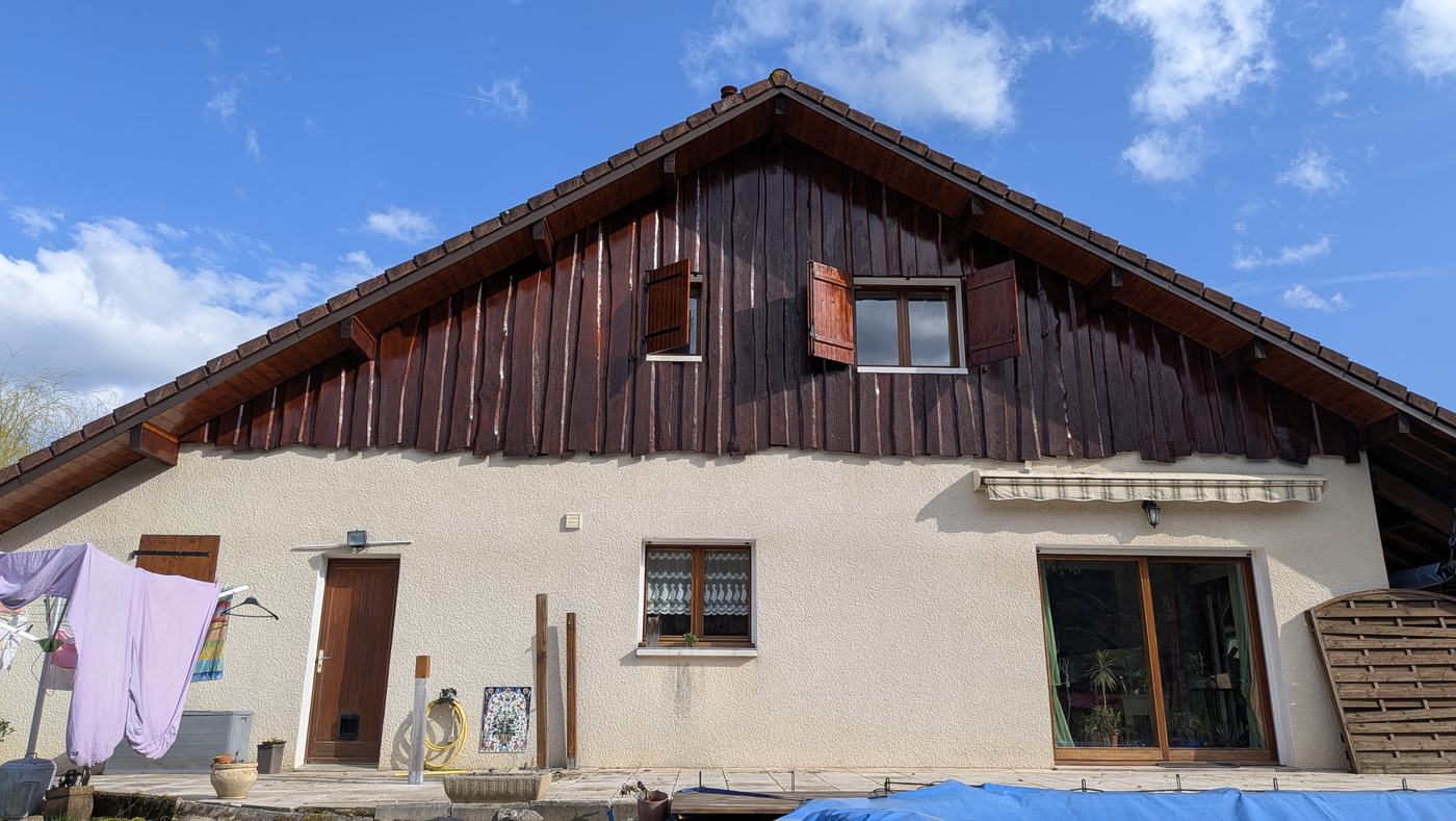 Rénovation boiserie d'une maison à Traize en Savoie — photo 1