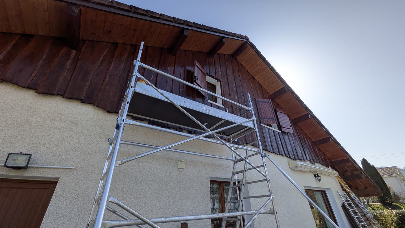 Rénovation boiserie d'une maison à Traize en Savoie — photo 3