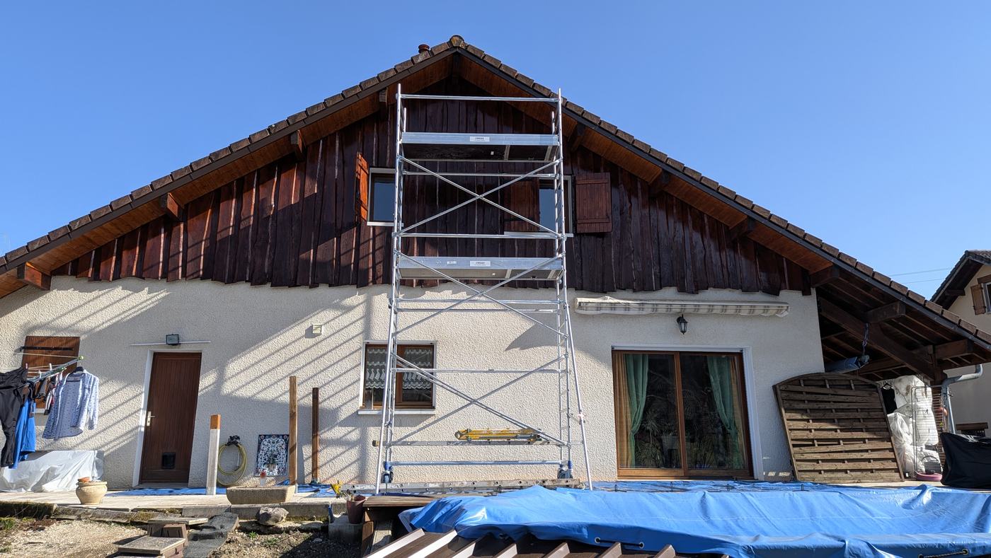 Rénovation boiserie d'une maison à Traize en Savoie — photo 4