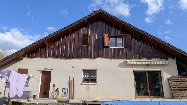 Rénovation boiserie d'une maison à Traize en Savoie