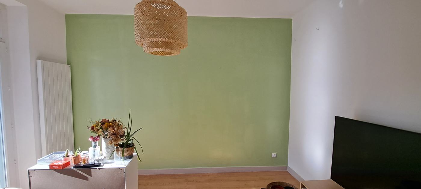 Rénovation de peinture suite à un dégât des eaux à Chambéry — photo 1