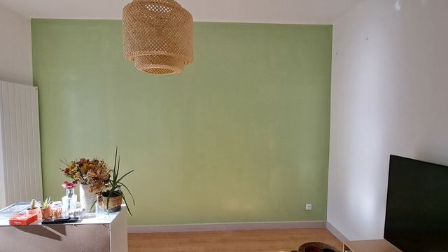 Rénovation de peinture suite à un dégât des eaux à Chambéry