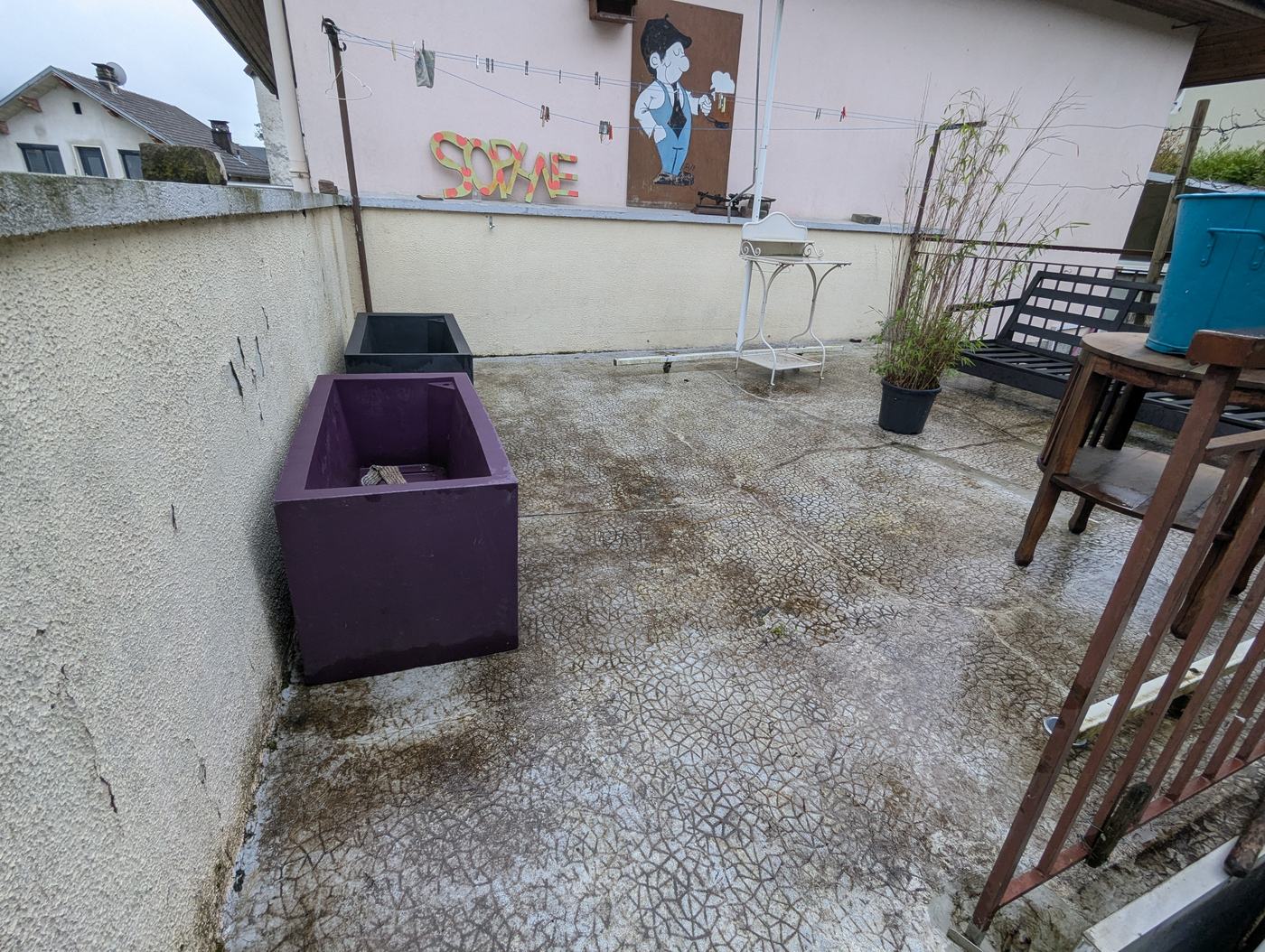 Rénovation d'une terrasse et des façades à Challes-les-Eaux — photo 3