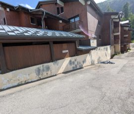Réparation des maçonneries au mortier fibré R3 à Tignes