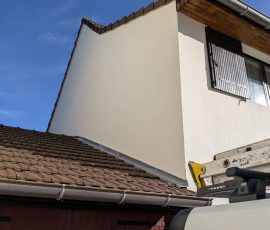 Traitement fissures façade à Cognin