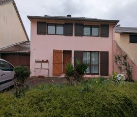 façade avant rénovation peinture à Cognin