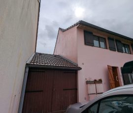 Fissures en façade avant travaux à Cognin