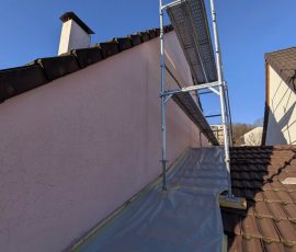 Rénovation façade D3 à Cognin avant travaux