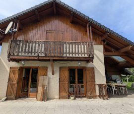 Rénovation de boiseries de chalet à Châteauneuf en Savoie
